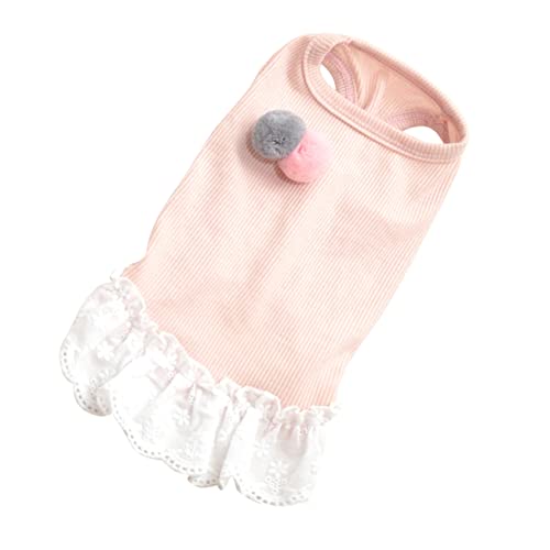 Yardwe 2 Unidades saia de roupas de estimação roupa pet roupinha pet saias vestido de cachorro de sa