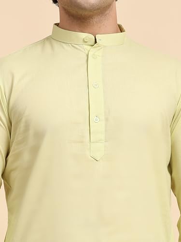 Image of SKAVIJ Men's Casual Kurta Pajama Set Regular Fit Traditional Dress Yoga Outfit