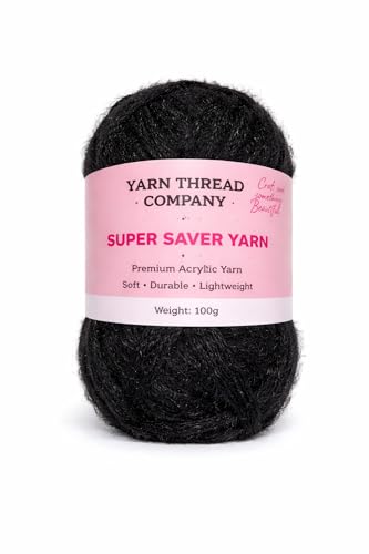 Image of 3 Ply Knitting Wool Yarn, Supersoft Hand Knitting Wool for Craft, Crochet, Amigurumi, Embroidery (Color 13)