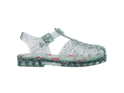 Image of mini melissa Possession Jelly Fisherman Sandal for Toddler and Kids | Iconic Fisherman Jelly Sandal for Toddlers & Girls, Adjustable Buckle, Waterproof, Bubblegum Scent, Play & Dress Shoes