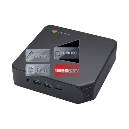 yς݁E\fXNgbvPCzGCX[X Chromebox4b^PCb ~jPCb 10 Ce Core i3-10110Ui2.1GHzjbChrome OSbRpNgb8GBbUSB Type-Cځb4KΉfób