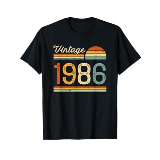 36 Cumpleaños Hombre Mujer 36 Años Vintage Nacido En 1986 Camiseta