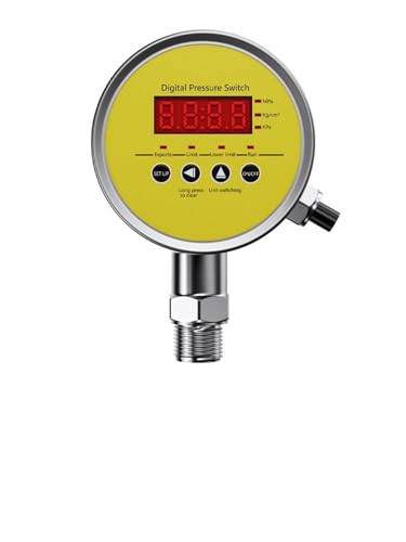 Manomètre numérique 100 mm pressostat 60 Mpa pour régulation de pression