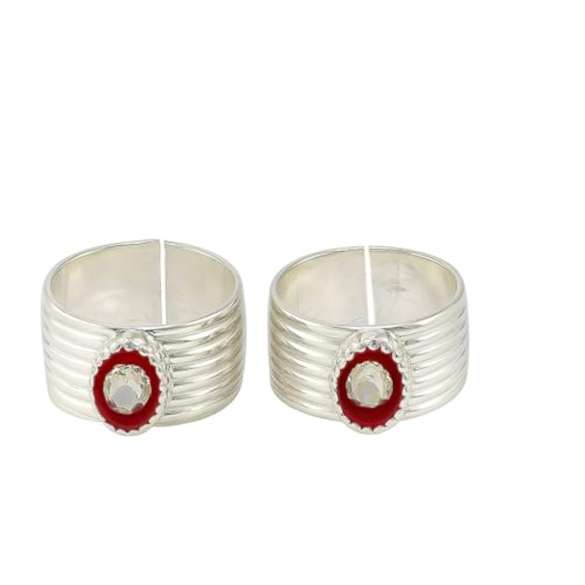 Sterling Silver Velli Metti Toe Rings, Gift for Her