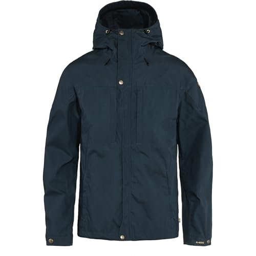 Image of Fjallraven Skogso Men's Jacket - Water and Wind Resistant, Adaptable w /Greenland Wax, Breathable - Hiking, Trekking