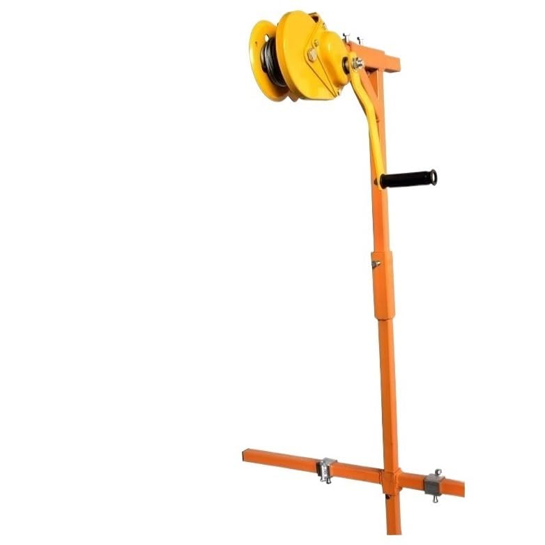 Grúa manual pequeña para aire acondicionado con cabrestante 25m miniatura 4
