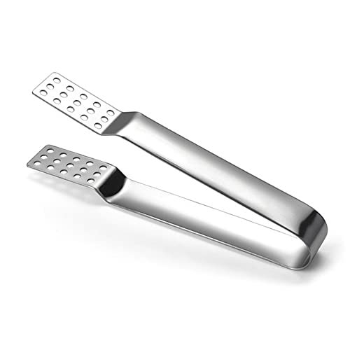 Tea Bag Squeezer Tongs, Stainless Steel Ice Sugar Tongs for Tea Party Coffee Bar Kitchen and Wedding Birthday