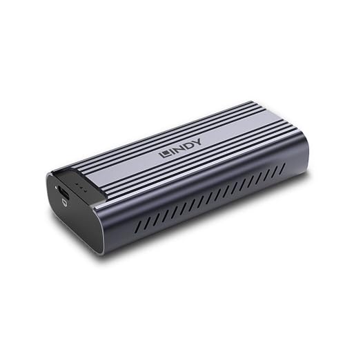 LINDY 43394 caja USB4 para SSD M.2 NVMe miniatura 1