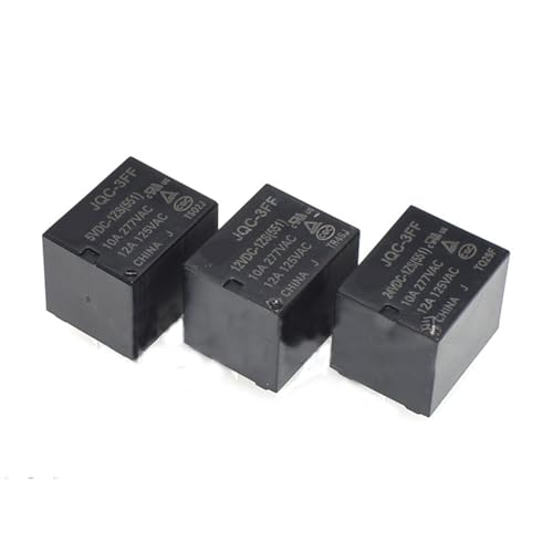 Relais JQC-3FF-012-1ZS commutation stable de puissance 5V 12V 24V