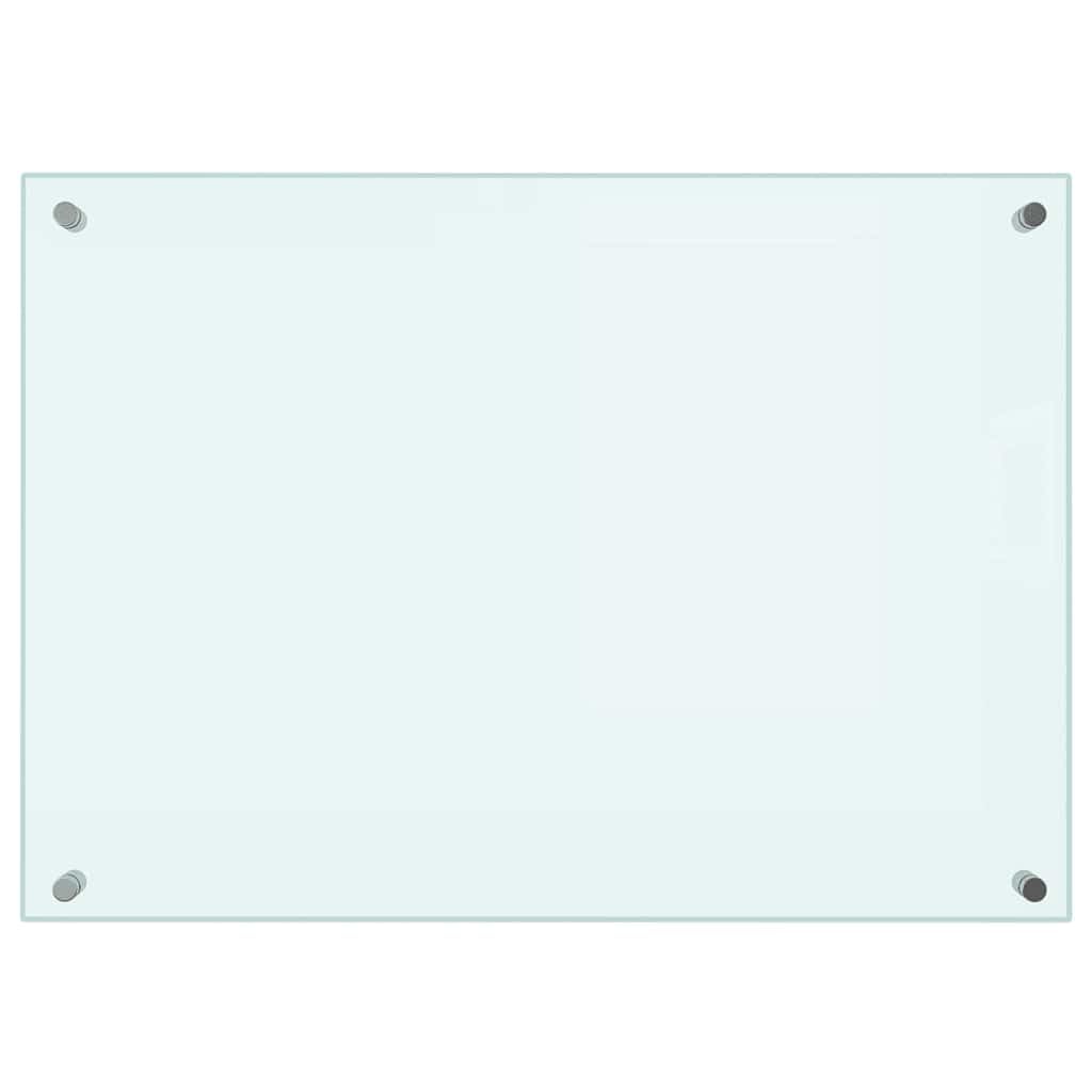 Generisch Küchenrückwände 2 STK. Weiß 70x50 cm Hartglas,Heim & Garten,Küche & Esszimmer,Küchenhelfer & -utensilien-3315784