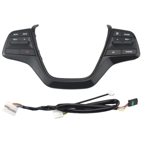 Boutons de volant pour Hyundai Solaris 1.6L commande de croisière noire