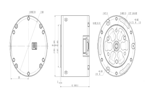 Motorreductor servo microarticulado V3 con doble codificador integrado 5