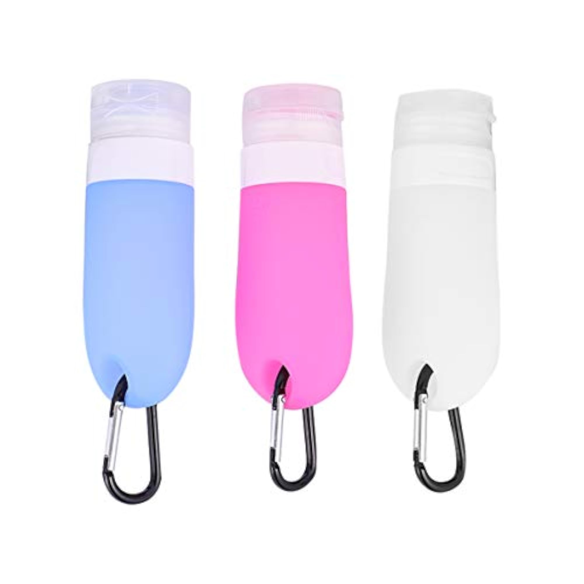 Silicone Container Set with Keychain