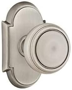 Miniatura 7 de Emtek Juego de paso, roseta estilo 8, perilla Norwich, níquel pulido US14