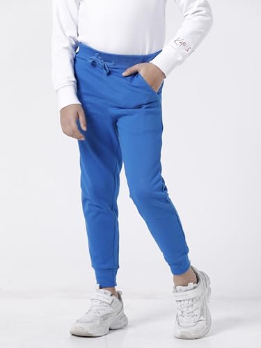 Image of KYDA Kids Unisex Kids Mid Rise 100% Cotton Track Pant - Regular Fit | Pack of 1