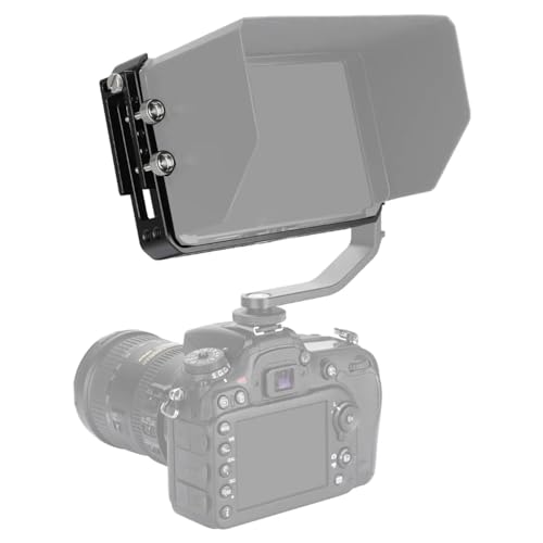 Image of Aluminum Monitor Protective Cage Rig Frame Compatible with Feelworld F5 Pro V2, F5 Pro 5.5 inch Monitor