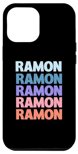 Carcasa para iPhone 12 Pro Max Funny Modern Repeated Text Design Ramon