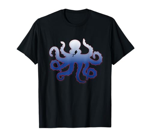 Scuba Diver plonge avec Octopus - Funny Scuba Diving T-Shirt