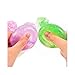 Glitter Dumpling Squishies Stress Ball – Soft Silicone Baozi Squeezable Toy, Mini 2.16inch Decompression Ball Fidget Toy for Adults, Slow Rising Bun Fidget Portable Anxiety Relief Desk Decor (Pink)