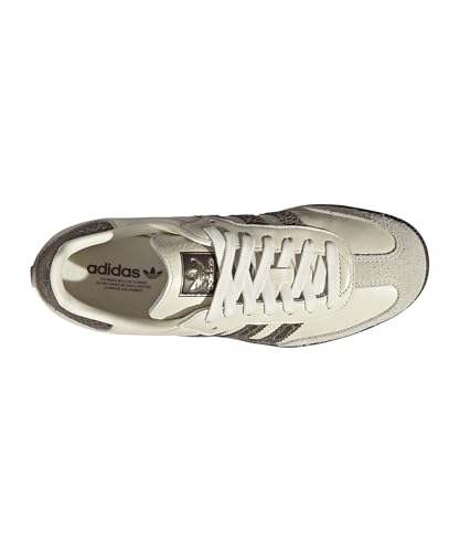 Image of adidas Originals Samba OG Women's Sneakers, Cream White /Core Black /Sand Strata, Size 9