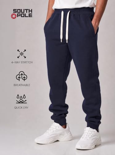 Image of Southpole Fleece Joggers for Men with Pockets