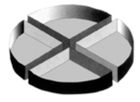 Creative Display Tray 7878 Full Round44; 81 in. Diameter