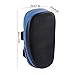 Gsycle Muay Thai Pad, Curve Adjustable Kicking Striking Body Pad Punching Foot Target for Taekwondo and MMA Training (Black Blue)