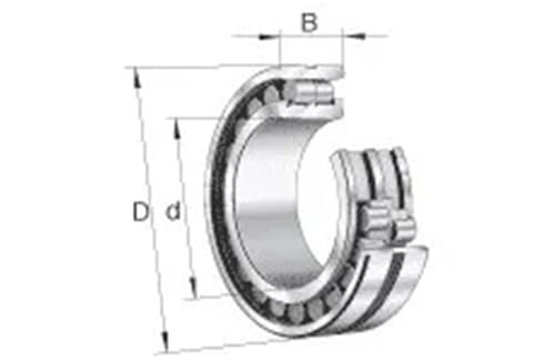 Roulement de machine-outil NN3012 à double rangée de rouleaux pour broche - 3