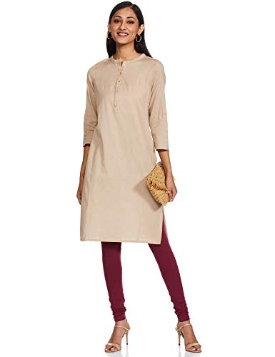 Image of Biba Women Dyed Bottom WEAR(CORE # K-001 Wine S)