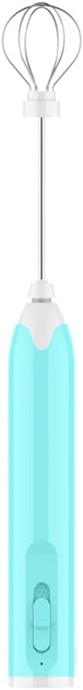Electric Handheld Milk Frother Stirrer Drink Coffee Whisk Mixer Charging Egg Beater Foamer Kitchen Tools(Blue)