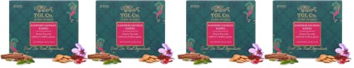 Image of TGL Co.Kashmiri Saffron Kahwa Herbal Tea Infusion (16 Tea Bags Pack Of 4)|Rich in Anti Oxidant | Refreshing | No Artificial flavor | Improve Digestion