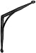 Produktbild Regalträger antik | 2er Set Regalhalter, Wandwinkel, | Regalwinkel aus Eisen frei geschmiedet, schwarz, EW020