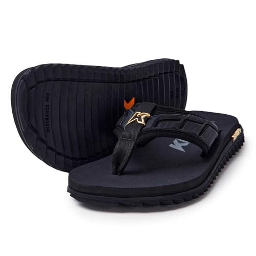 Chinelo Kenner Kivah Full Force Gold Preto