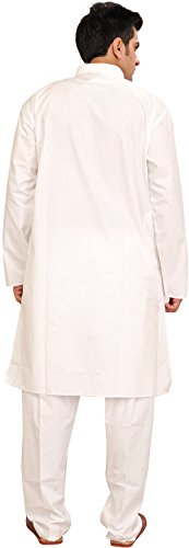 Pure White Kurta Pajama2