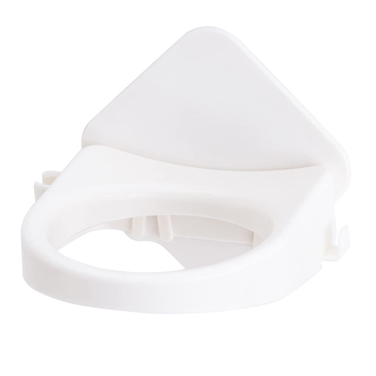 WOFASHPURET Home Hair Dryer Rack Wall Mount Organizer Adhesive Hair Dryer Holder Non-slip for Bathroom