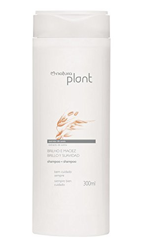 Linha Plant (Brilho e Maciez) Natura - Shampoo Para Cabelos Normais a Mistos 300 Ml - (Natura Plant (Soft and Shining) Collection - Normal And Mixed Hair Shampoo 10.14 Fl Oz)