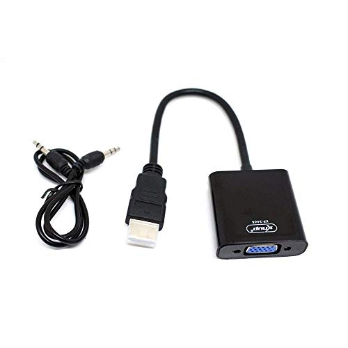 Cabo Conversor Adaptador HDMI Para VGA + Cabo P2 KP3468 Knup