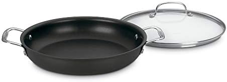 Cuisinart Chef's Classic Nonstick Classic Hard Anodized 12" Everyday Pan w/Medium Dome Cover - Thumbnail 4