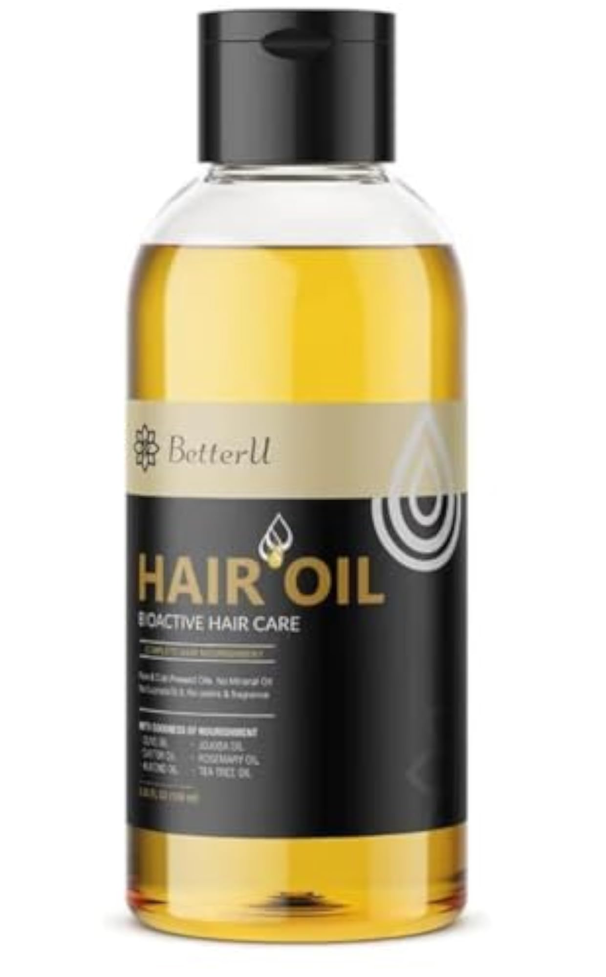 BetterU Bioactive Hair Oil, 100ml