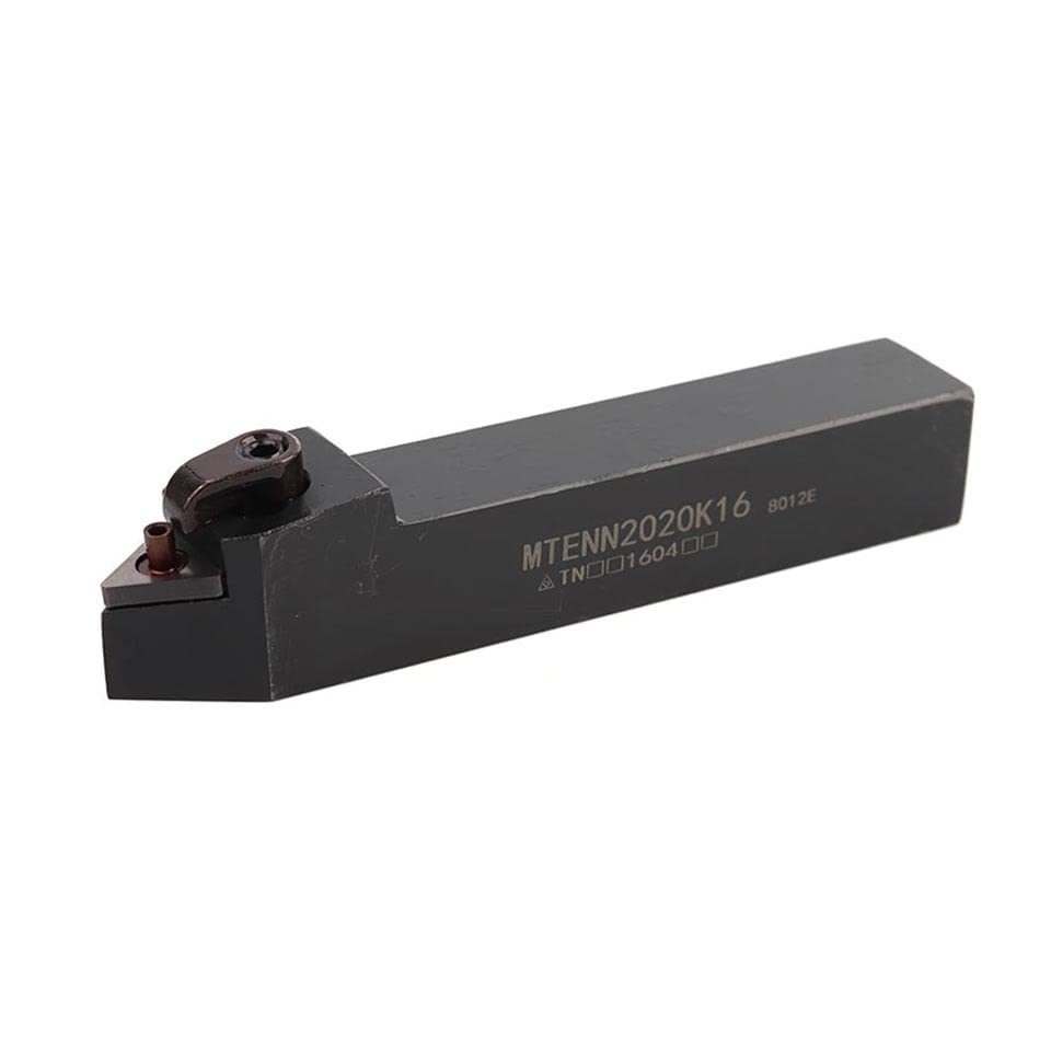 1pc MTENN2020K16 MTENN1616H16 MTENN2525M16 Cylindrical Turning Tool Holder for TNMG16 Carbide Inserts MTENN Lathe Cutting Tool(MTENN1616H16)