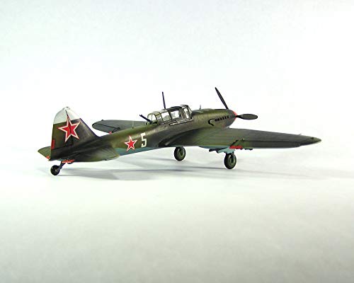 #作品No21 ソビエト空軍機　イリューシン IL-2 Amazon | ズベズダ 1/72 第二次世界大戦 ソビエト イリューシン IL-2M