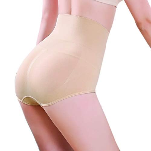 Image of SHEWIN Long Tummy Tucker Panty Shapewear - High-Waist Seamless Slimming Body Shaper for Women - Firm Control, Breathable & Comfortable (Free Size up to M to XXL Biege)