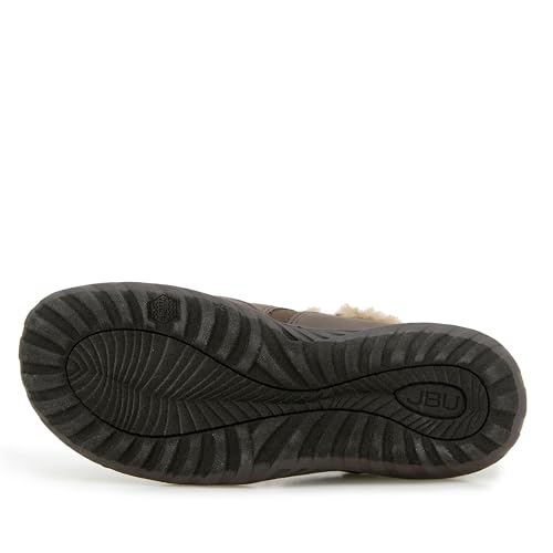 Image of JBU Women's Heather Slip On Cozy Comfortable Memory Foam APMA Accepted Walking Flat