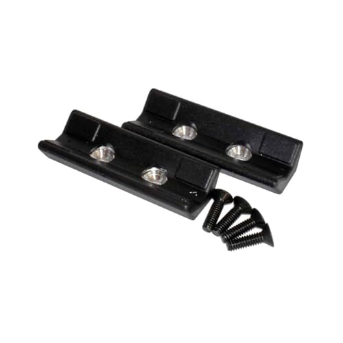 FEEDBACK SPORTS | Black Replacement Clamp Jaws | For Feedback Sports Slide Lock & Spinner Knob Repair Stand Clamp Jaws