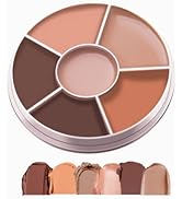 Concealer Contour Palette, 6 in 1 Cream contour palette, Cream Concealer for Camouflages Imperfec...