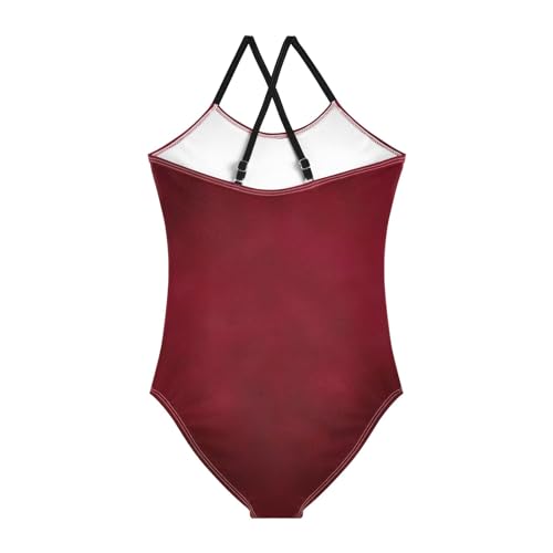 Teal Golden Glitter Polka Dots Girls Swimming Suits 3-10T Girls Athletic Swimsuit, Beach Swimwear2