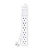 CyberPower B625 Essential Surge Protector, 1500J/125V, 6 Outlets, 15 ft Power Cord, White