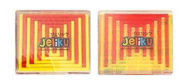 創作パズル ジェリック 2ケース入り ※要色指定 | jeliku ジェリク スマホスタンド ペン立て メモホルダー (レッド×イエロー)
