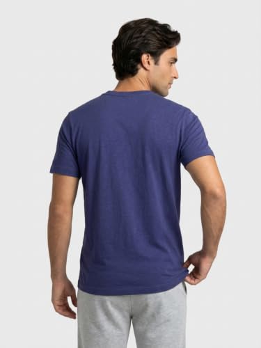 Image of Park Avenue Men Regular Fit Solid Pattern Pure Cotton Round Neck T-Shirt