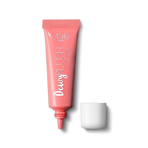 Ciaté London Dewy Blush Glossy Cheek Tint, Brightening Yuzu Extract, Detoxing Dragon Fruit Extract, Refreshing Fruit Scent, Papaya - 1